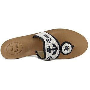 Jack Rogers Oceania Open Toe Thong Sandal, 5.5